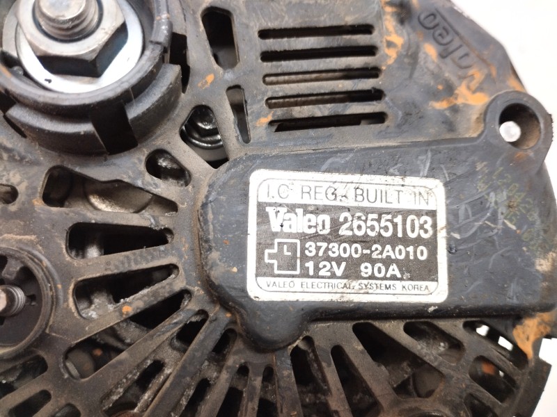 Recambio de alternador para kia picanto 1.1 crdi active referencia OEM IAM 373002A010  