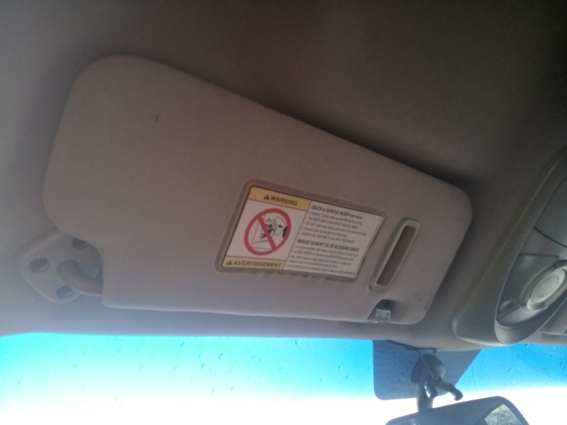 Recambio de parasol izquierdo para ssangyong actyon 200 xdi referencia OEM IAM   