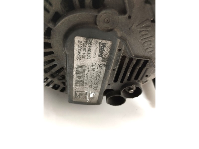 Recambio de alternador para peugeot 208 access referencia OEM IAM 9678048880  