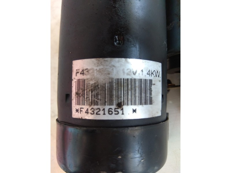 Recambio de motor arranque para peugeot 206 berlina 1.4 hdi referencia OEM IAM F4321561  