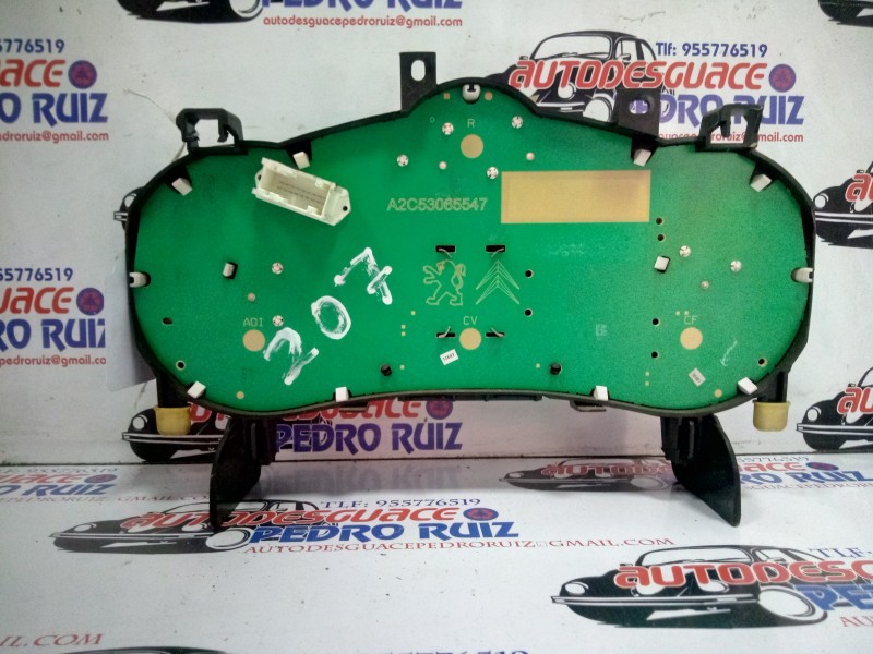 Recambio de cuadro instrumentos para peugeot 207 1.4 hdi referencia OEM IAM 9666133180   Recambio de cuadro instrumentos para peugeot 207 1.4 hdi referencia OEM IAM 9666133180