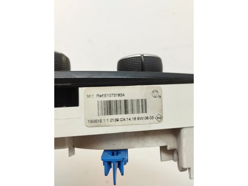 Recambio de mando climatizador para renault megane iii berlina 5 p 1.2 16v referencia OEM IAM E1072183A  
							