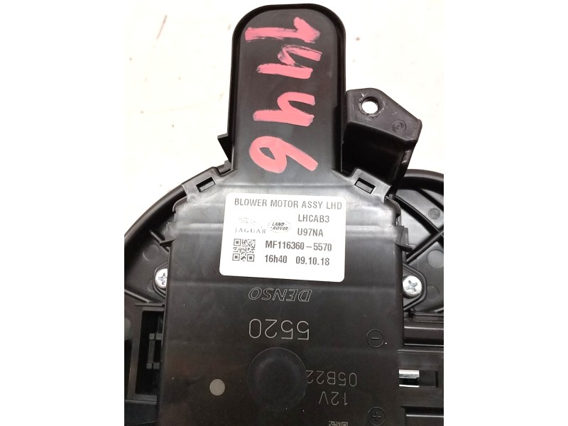 Recambio de ventilador calefaccion para jaguar i-pace se referencia OEM IAM MF1163605570  