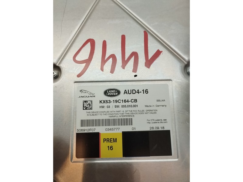 Recambio de no identificado para jaguar i-pace se referencia OEM IAM KX5319C164CB  