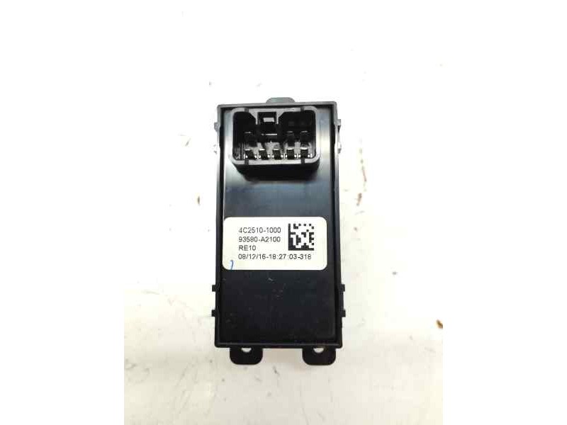 Recambio de mando elevalunas trasero izquierdo para kia cee´d 1.6 crdi 136 cv referencia OEM IAM 4C25101000  