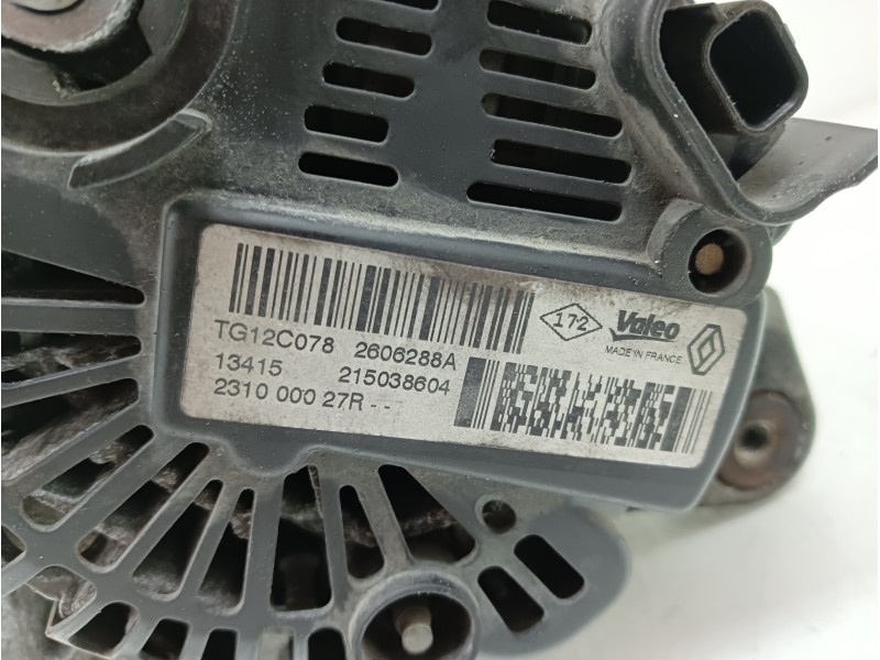 Recambio de alternador para renault megane iii berlina 5 p 1.5 dci diesel fap referencia OEM IAM 2606288A  
							