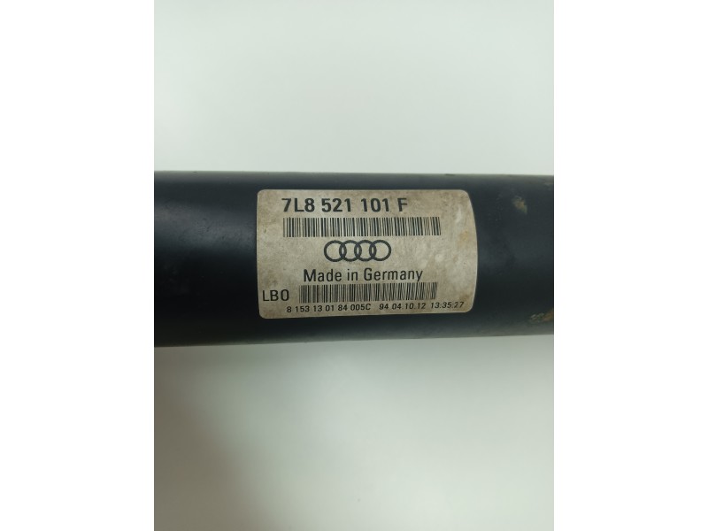 Recambio de transmision central delantera para audi q7 (4l) 4.2 v8 32v tdi biturbo referencia OEM IAM 7L8521101F  
							