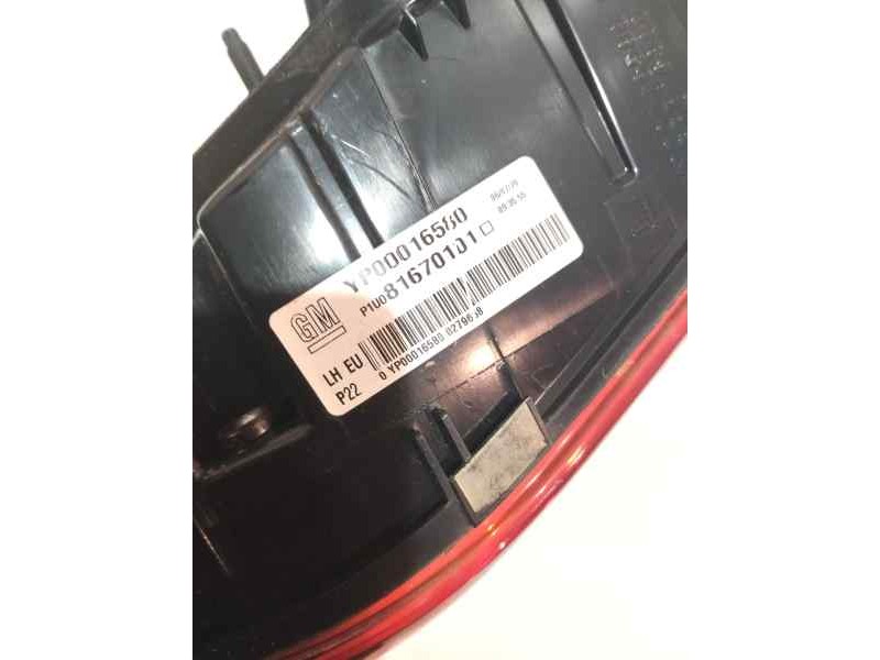 Recambio de piloto trasero izquierdo interior para opel grandland x 1.5 cdti dpf referencia OEM IAM 81670101  