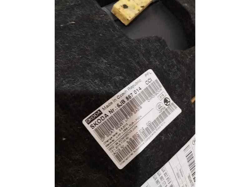 Recambio de guarnecido puerta delantera derecha para seat toledo (kg3) 1.6 tdi 116 cv referencia OEM IAM 6JB867014  