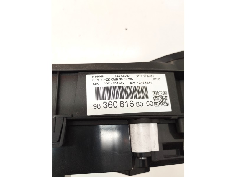 Recambio de cuadro instrumentos para opel grandland x 1.5 cdti dpf referencia OEM IAM 9836081680  