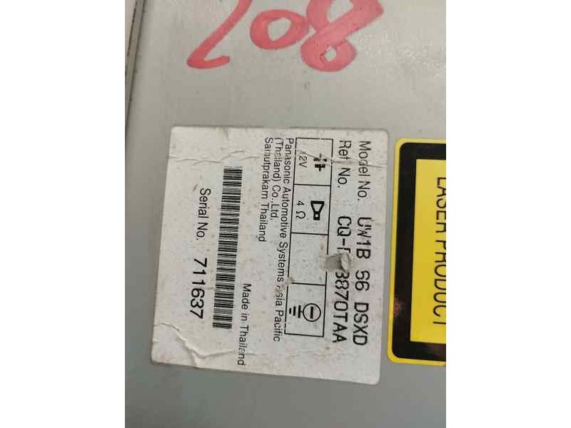 Recambio de sistema audio / radio cd para ford ranger (es) xlt doble cabina 4x4 referencia OEM IAM UW1B66DSXD  