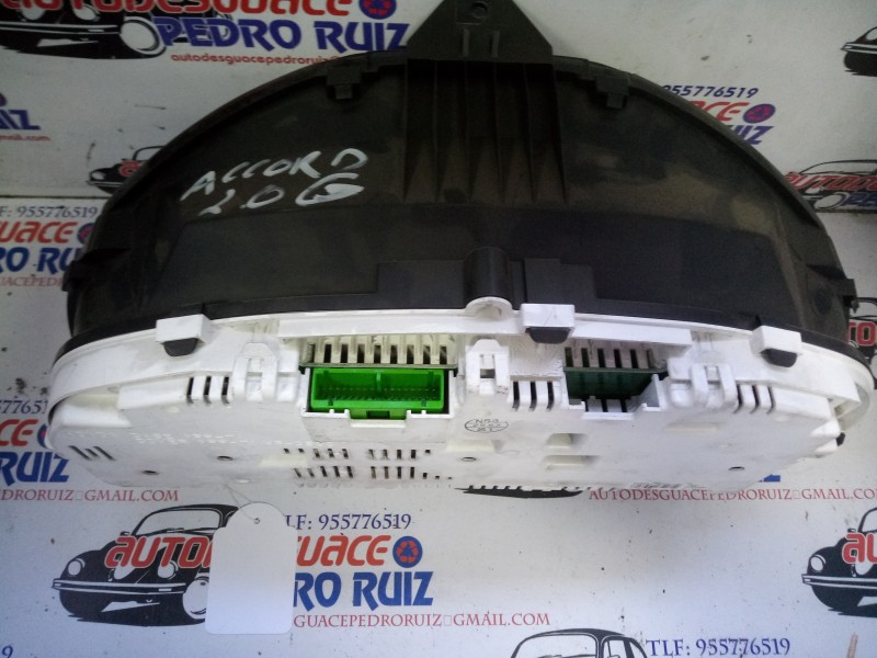 Recambio de cuadro instrumentos para honda accord berlina (cl/cn) 2.0 vtec cat referencia OEM IAM 78100G100  
							