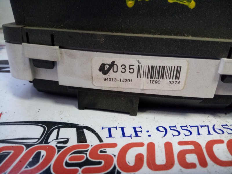 Recambio de cuadro instrumentos para hyundai i20 1.2 16v cat referencia OEM IAM 940131J201  