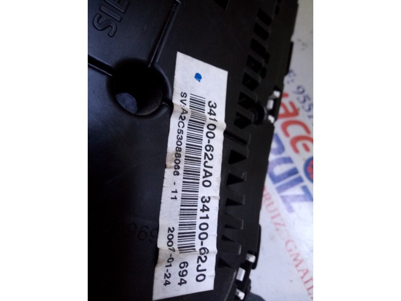 Recambio de cuadro instrumentos para suzuki swift berlina (mz) 1.3 16v cat referencia OEM IAM 3410062JA0  