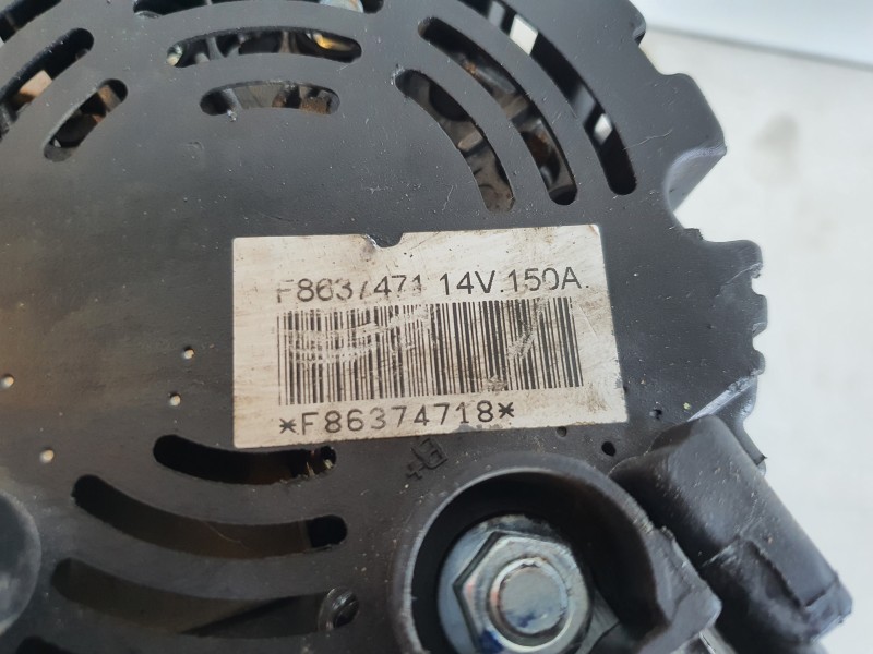 Recambio de alternador para peugeot 206 cc 1.6 hdi fap cat (9hz / dv6ted4) referencia OEM IAM F86374718  
							