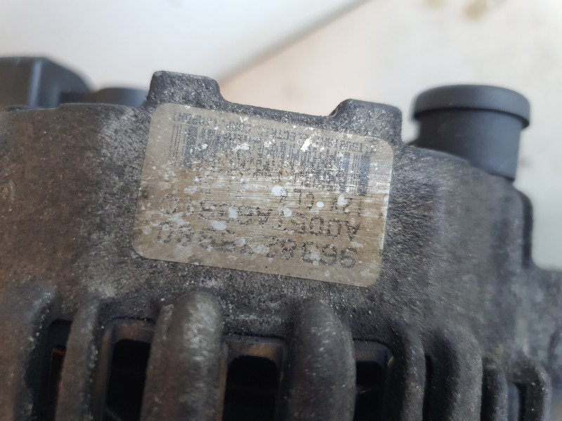 Recambio de alternador para citroën xsara berlina 1.6 16v cat (nfu / tu5jp4) referencia OEM IAM 9638275980  
							