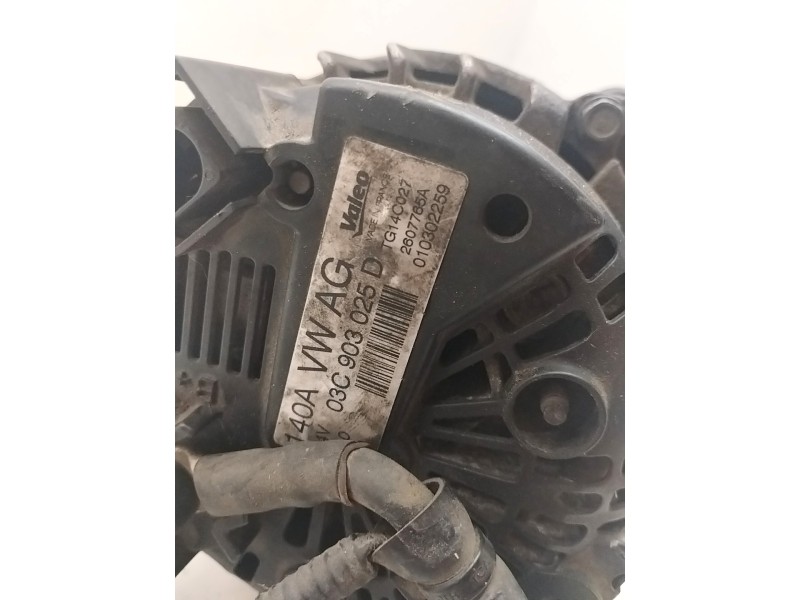 Recambio de alternador para seat leon (1p1) 1.4 16v tsi referencia OEM IAM 03C903025D  
