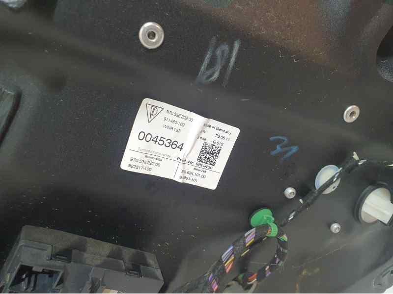 Recambio de elevalunas trasero derecho para porsche panamera 4.8 v8 turbo cat referencia OEM IAM 97053620200  