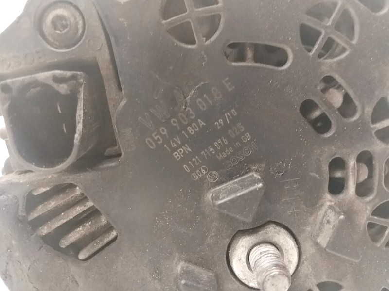 Recambio de alternador para audi q7 (4l) 3.0 v6 24v tdi referencia OEM IAM 059903018E  