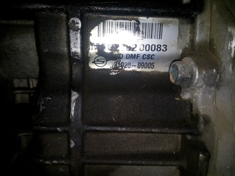 Recambio de caja cambios para ssangyong actyon 200 xdi referencia OEM IAM MAD276200083  