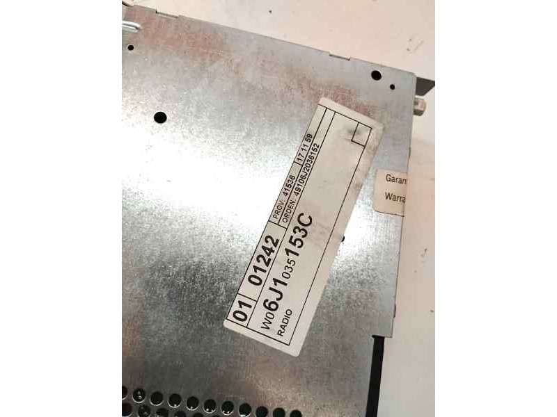 Recambio de sistema audio / radio cd para seat ibiza sc (6j1) 1.4 tdi referencia OEM IAM 6J10335153C  