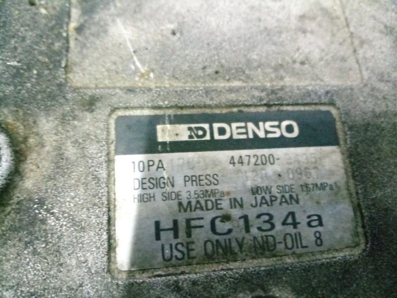 Recambio de compresor aire acondicionado para land rover discovery (salljg/lj) 2.5 tdi referencia OEM IAM 4472003435  
							