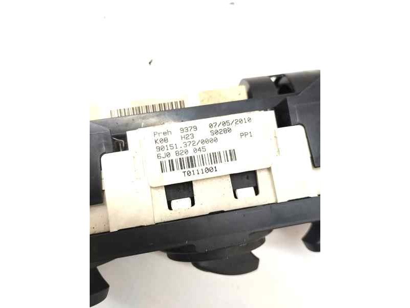 Recambio de mando calefaccion / aire acondicionado para seat ibiza sc (6j1) 1.4 tdi referencia OEM IAM 6J0820045  