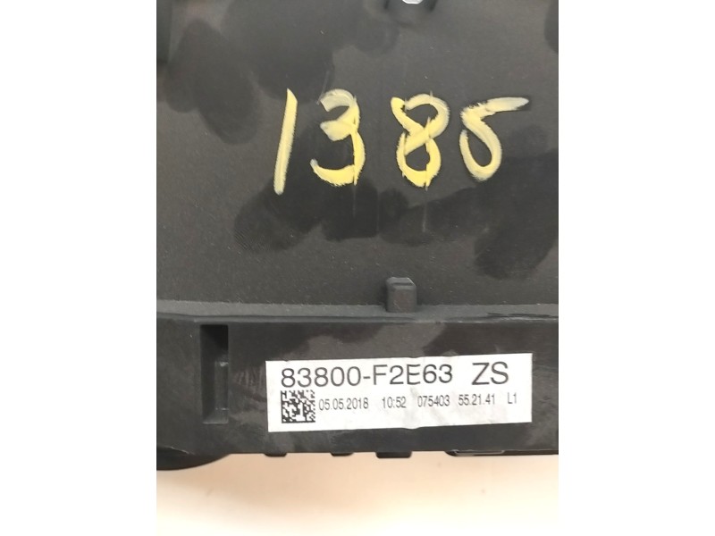 Recambio de cuadro instrumentos para toyota auris hybrid business referencia OEM IAM 83800F2E63ZS  