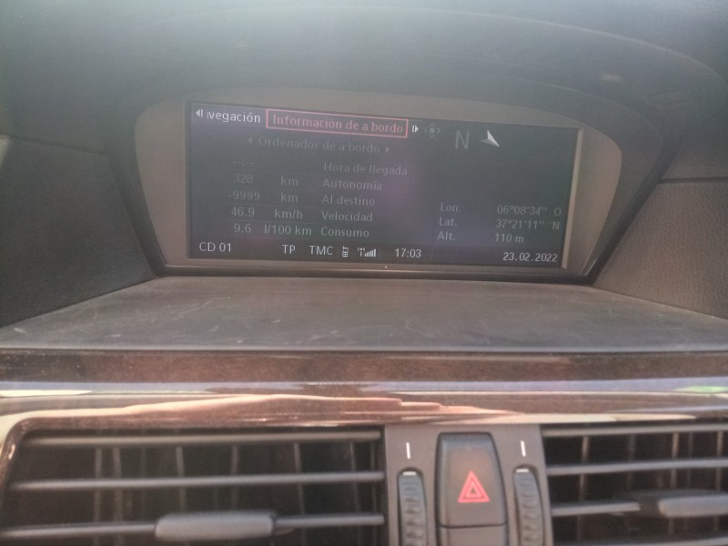 Recambio de pantalla multifuncion para bmw serie 5 berlina (e60) 3.0 24v cat referencia OEM IAM   
							