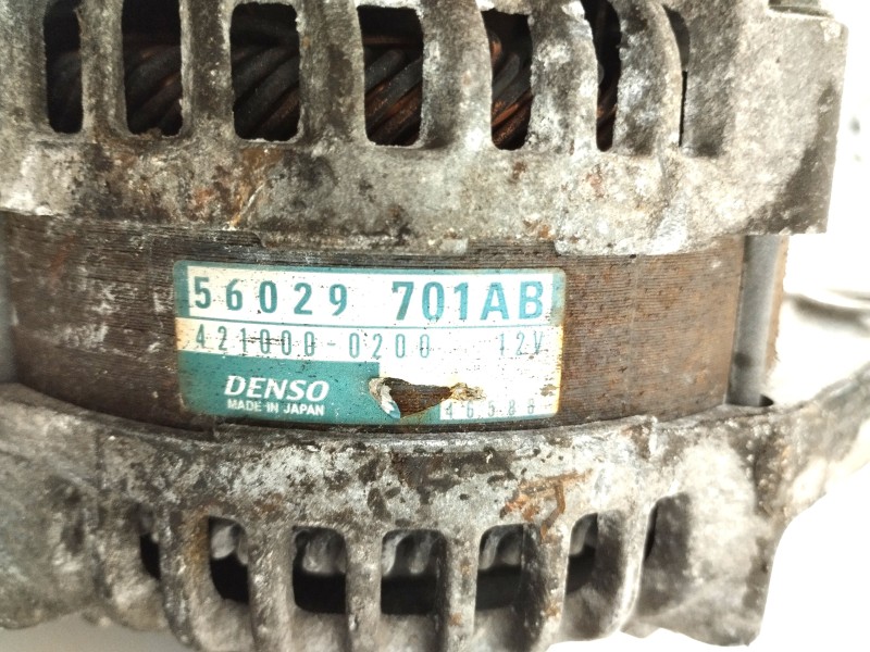 Recambio de alternador para chrysler pt cruiser cabrio 2.4 gt turbo referencia OEM IAM 56029701AB  