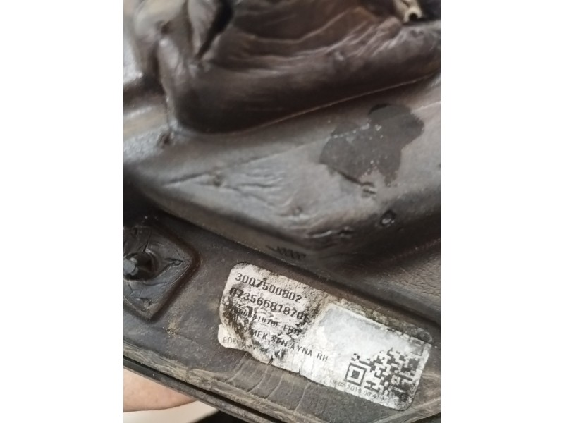 Recambio de retrovisor derecho para fiat doblo ii cargo (263) furgón base referencia OEM IAM 3007500802  