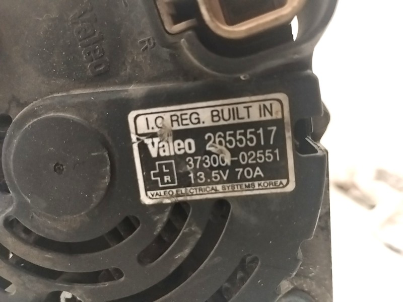 Recambio de alternador para hyundai i10 1.1 12v cat referencia OEM IAM 2655517  