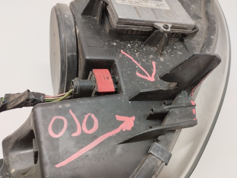 Recambio de faro izquierdo para peugeot 407 2.0 16v hdi fap cat (rhr / dw10bted4) referencia OEM IAM 1307329095  