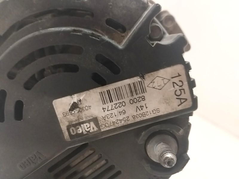 Recambio de alternador para nissan almera (n16/e) 1.5 dci turbodiesel cat referencia OEM IAM 8200022774  
