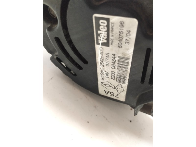 Recambio de alternador para renault kangoo (f/kc0) 1.2 referencia OEM IAM 8200064344  