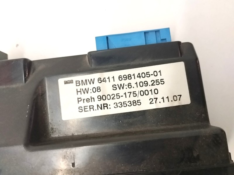 Recambio de mando climatizador para bmw serie 7 (e65/e66) 3.0 turbodiesel cat referencia OEM IAM 6411698140501  