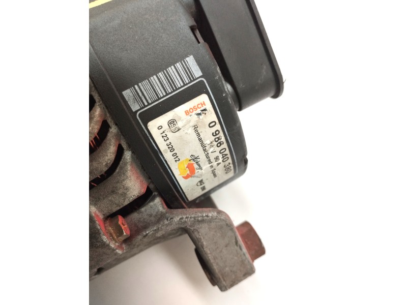 Recambio de alternador para bmw serie 3 coupe (e36) 1.6 cat referencia OEM IAM 0986040380  