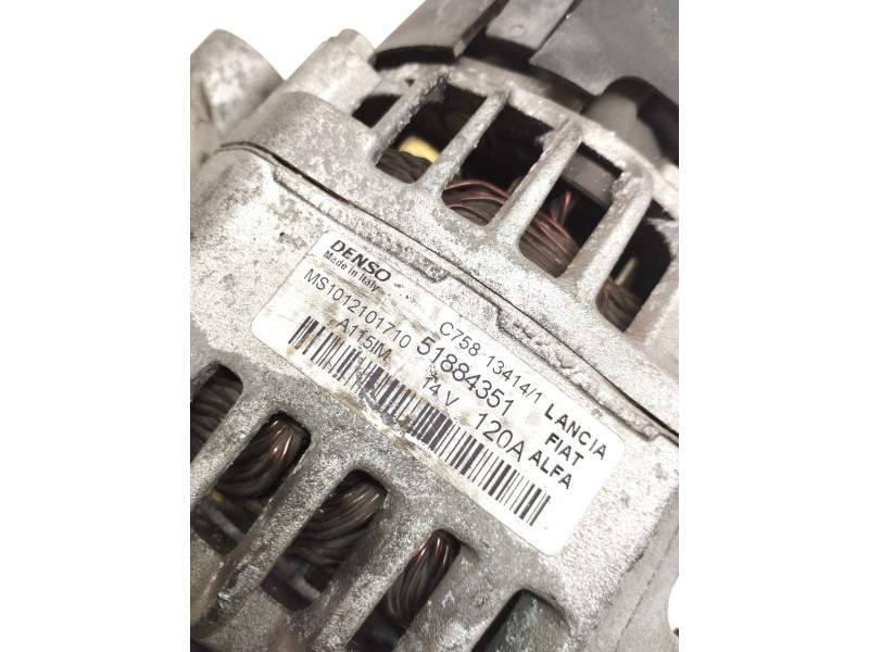 Recambio de alternador para alfa romeo giulietta (191) 1.6 jtdm cat referencia OEM IAM 51884351  