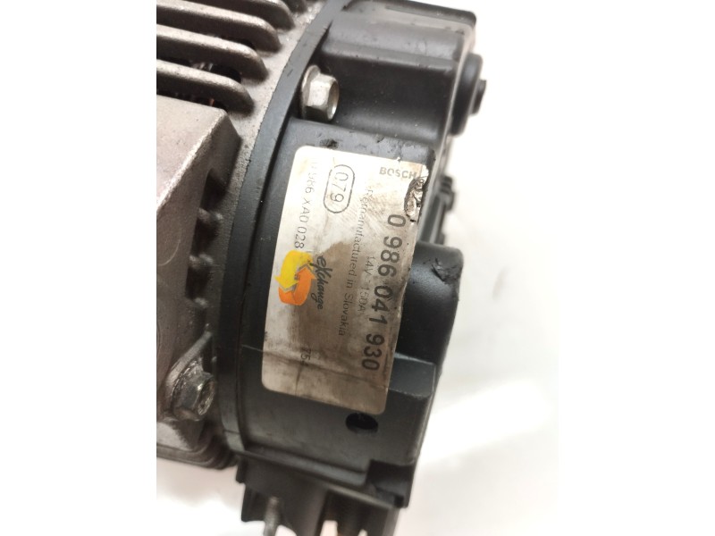 Recambio de alternador para peugeot 406 berlina (s1/s2) svdt referencia OEM IAM 0986041930  