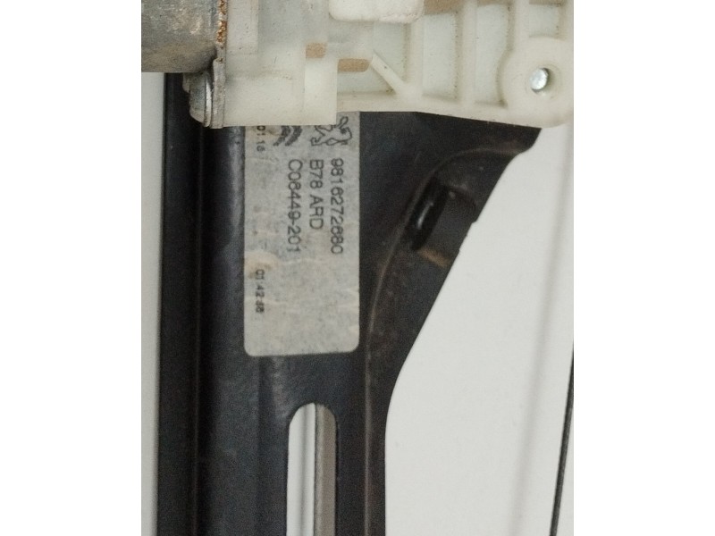 Recambio de elevalunas trasero derecho para citroën c4 picasso feel referencia OEM IAM 9816272680  