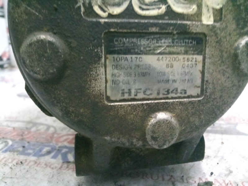Recambio de compresor aire acondicionado para jeep gr.cherokee (zj)/(z) 2.5 turbodiesel referencia OEM IAM 4472005621  
							