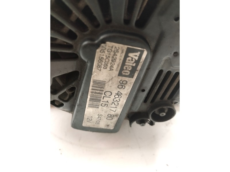 Recambio de alternador para peugeot 407 1.6 hdi fap cat (9hz / dv6ted4) referencia OEM IAM 9646321780  