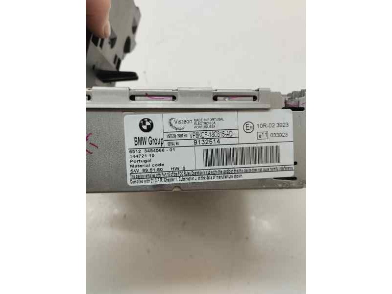 Recambio de sistema audio / radio cd para mini mini (r56) one referencia OEM IAM 651234556601  