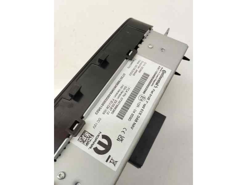 Recambio de pantalla multifuncion para fiat 500 312 referencia OEM IAM 07357886360  