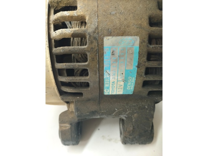 Recambio de alternador para toyota yaris (ncp1/nlp1/scp1) 1.0 cat referencia OEM IAM 1022115250  