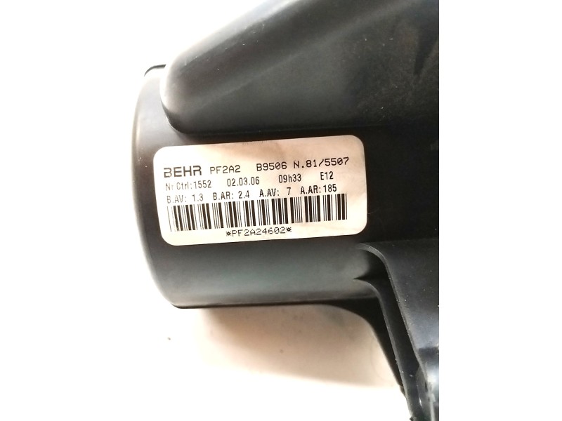Recambio de ventilador calefaccion para peugeot 307 break/sw (s2) 1.6 16v cat referencia OEM IAM PF2A2  
							