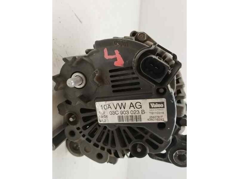 Recambio de alternador para volkswagen golf v berlina (1k1) 1.6 16v fsi referencia OEM IAM 03C903023B  