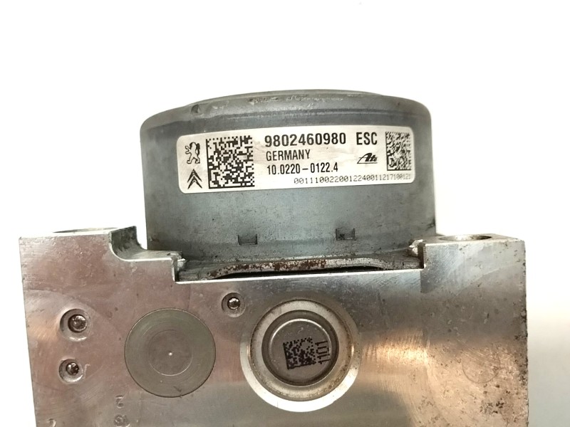 Recambio de abs para peugeot 208 1.2 12v vti referencia OEM IAM 9802460980  