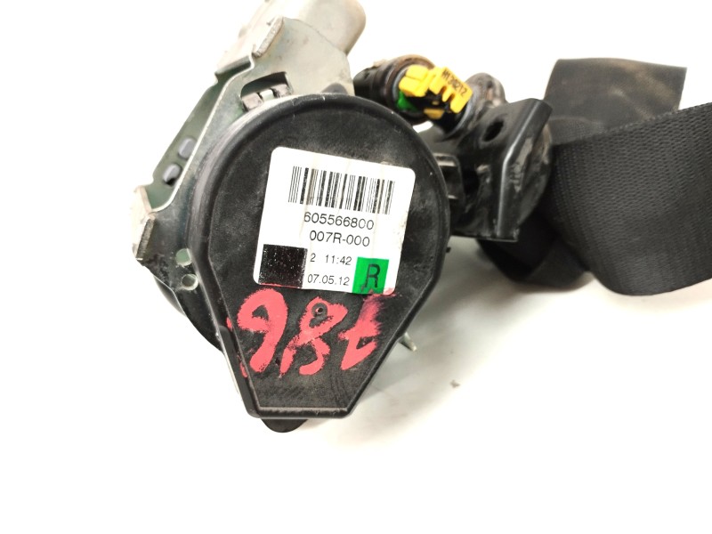Recambio de cinturon seguridad delantero derecho para land rover freelander (lr2) td4 e referencia OEM IAM 605566800  