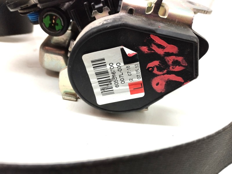 Recambio de cinturon seguridad delantero izquierdo para land rover freelander (lr2) td4 e referencia OEM IAM 605566700  